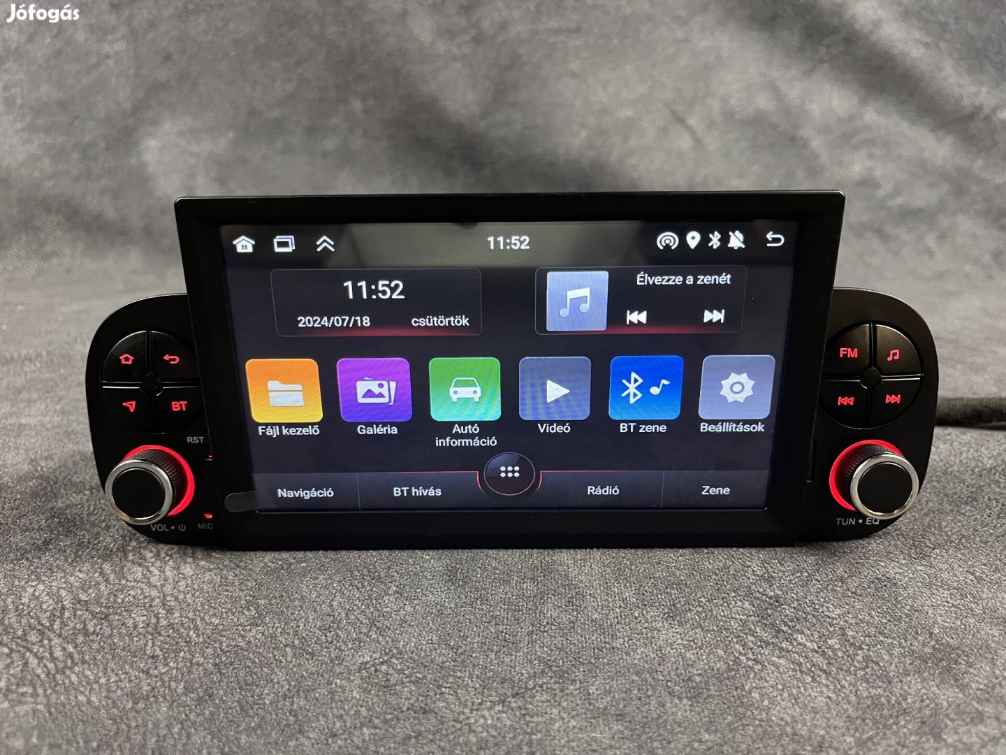 Új Fiat Panda Android Navigáció multimédia Carplay