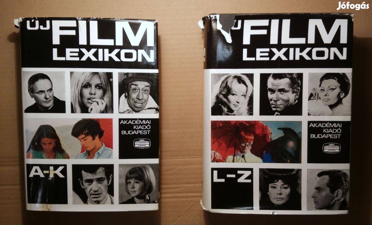 Új Filmlexikon I-II. (1978) foltmentes (18kép+tartalom)