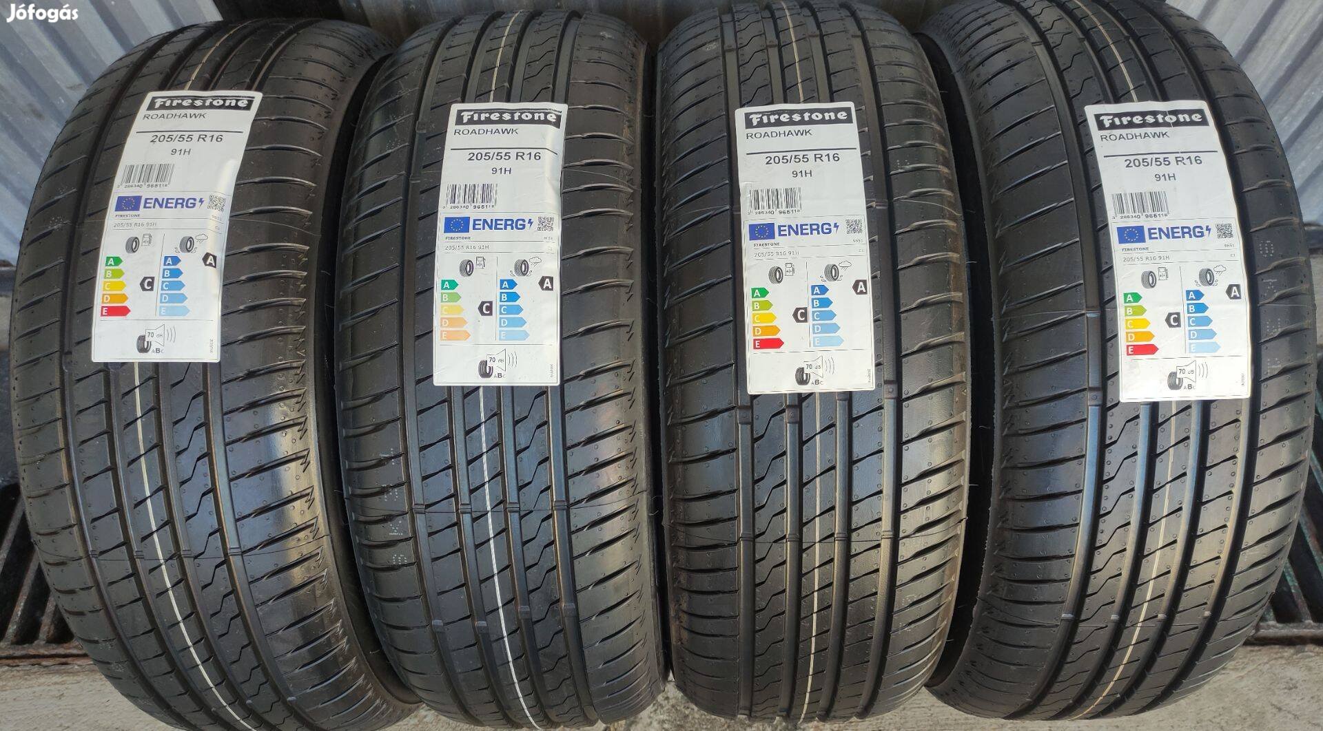 Új Firestone Roadhawk 205/55 R16 205/55r16 nyári gumi CA 70dB olcsón!