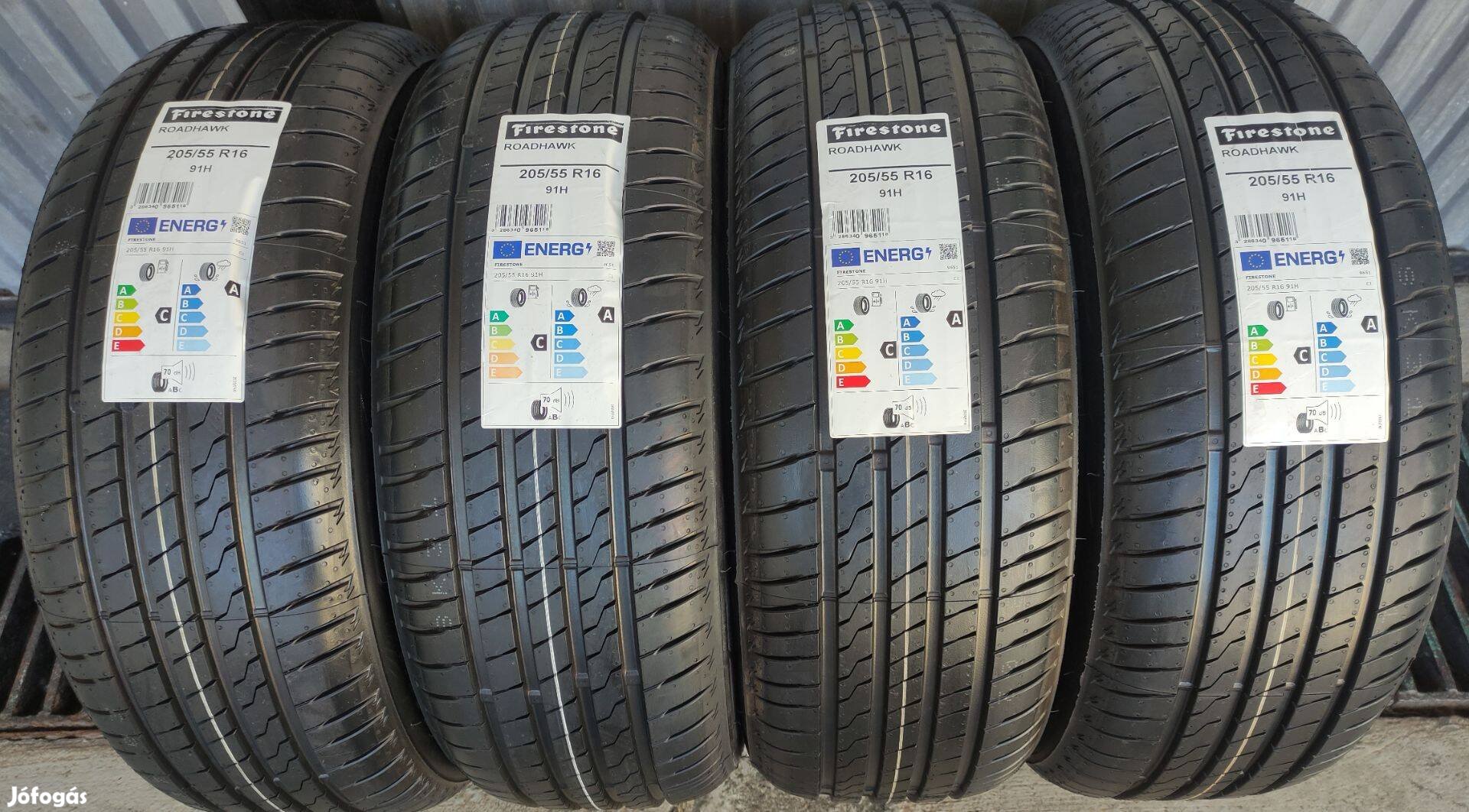 Új Firestone Roadhawk 205/55 R16 205/55r16 nyári gumi CA 70dB olcsón!