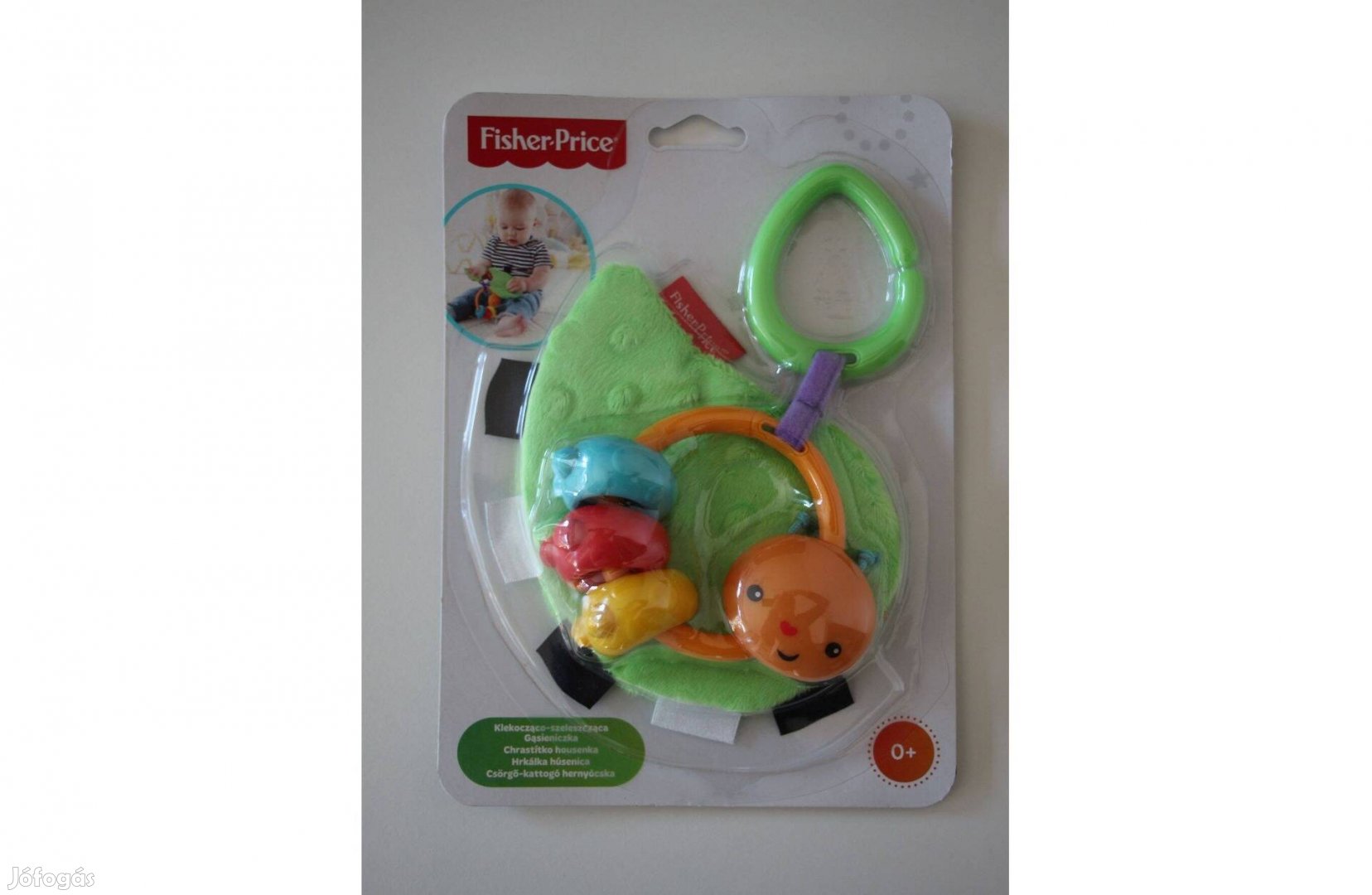 Új Fisher Price játék, csörgő, rágóka