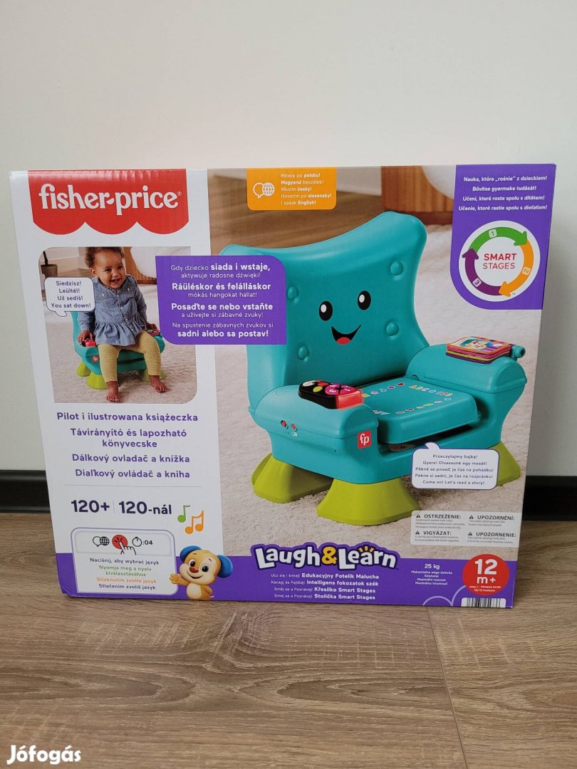 Új Fisher Price tanuló kisszék