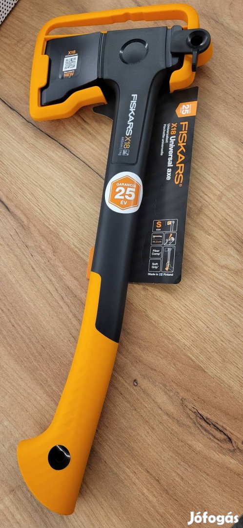 Új Fiskars X18 S univerzális fejsze balta 1069103 45cm 1,2kg 