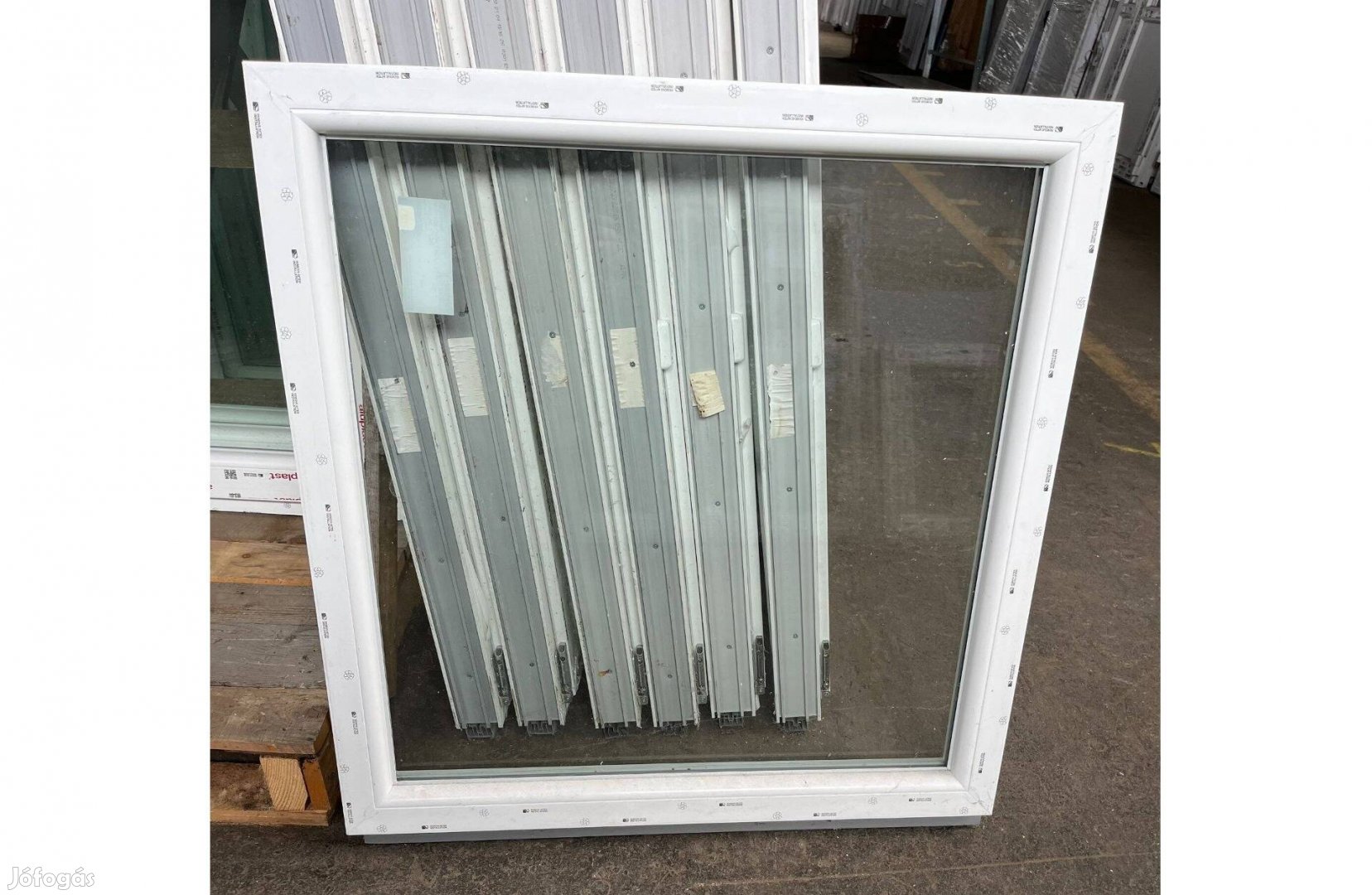 Új Fix műanyag ablak, nyílászáró ( 88 x 88 ) Hatalmas Készlet