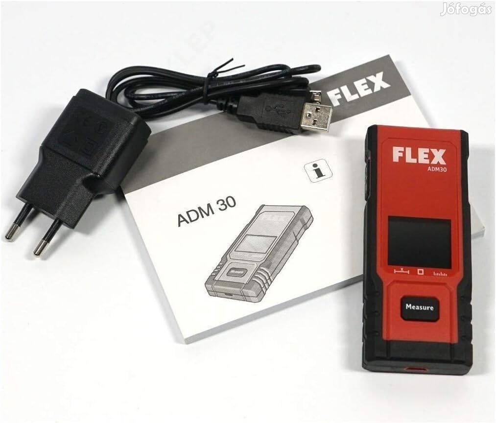 Új Flex ADM 30 lézeres akkus távmérő raktárról