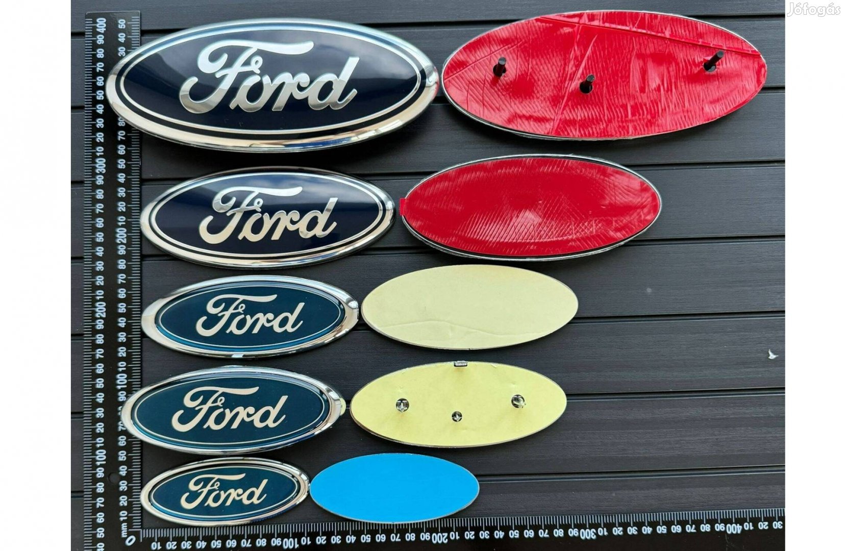 Új Ford 150mm 146mm 225mm 175mm 114mm 145mm JEL Embléma Logo Új Ford