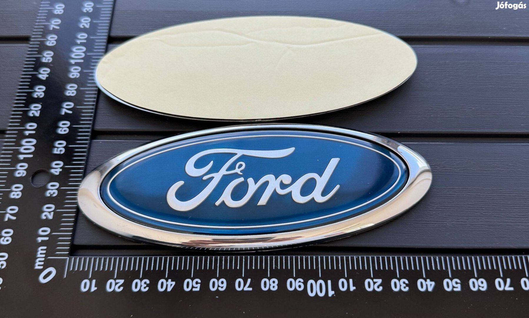 Új Ford 150mm 148mm Csomagtartó Gépház Géptető Embléma JEL Logo