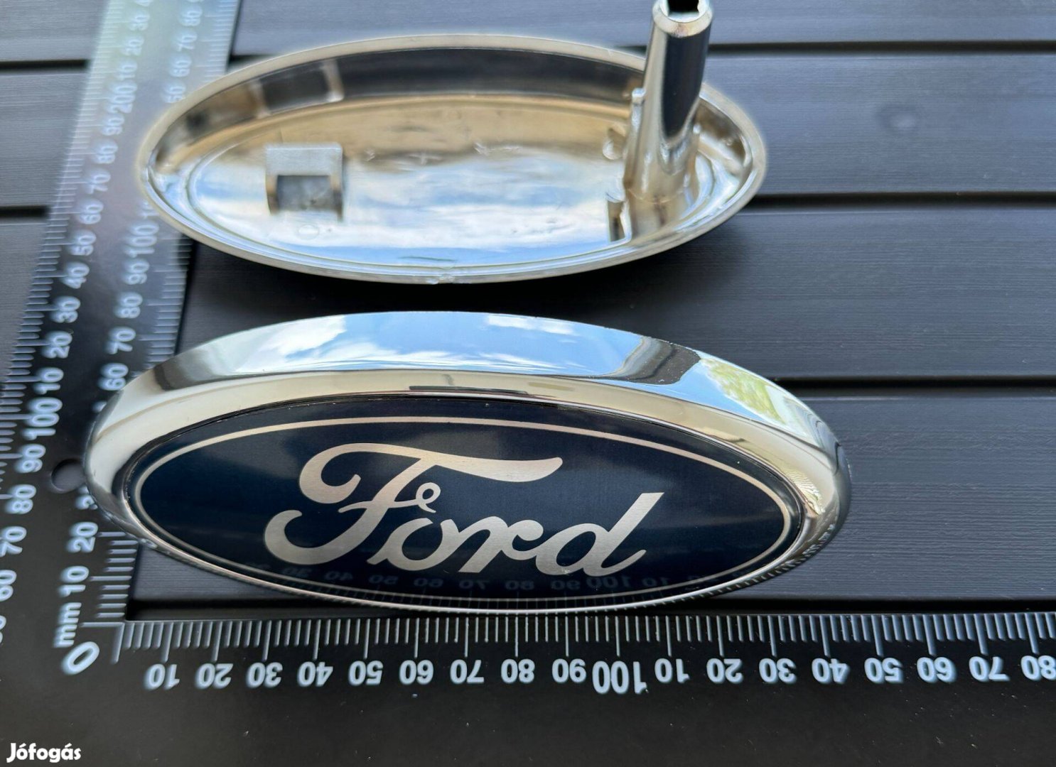 Új Ford 150x60mm embléma jel logó motorház gépház kiegészítő