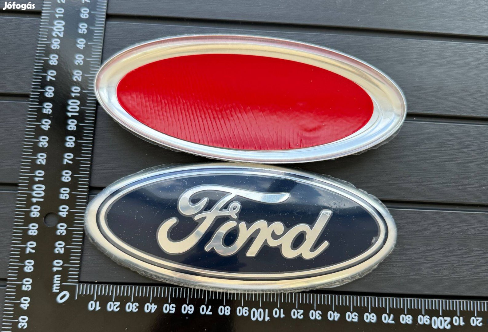 Új Ford 178mm 180mm Csomagtartó Gépház Géptető Embléma JEL Logo s