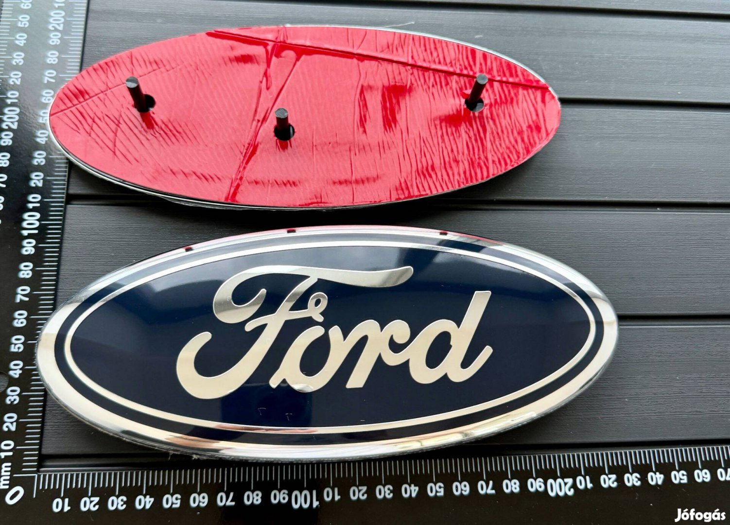 Új Ford 225X88mm embléma jel logó motorház gépház kiegészítő