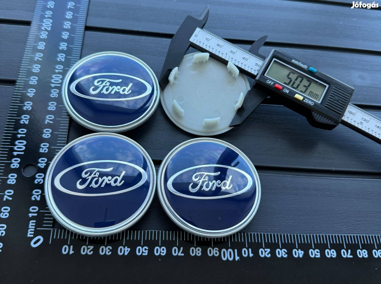 Új Ford 63mm Felni Alufelni kupak Közép Felniközép Felnikupak Embléma