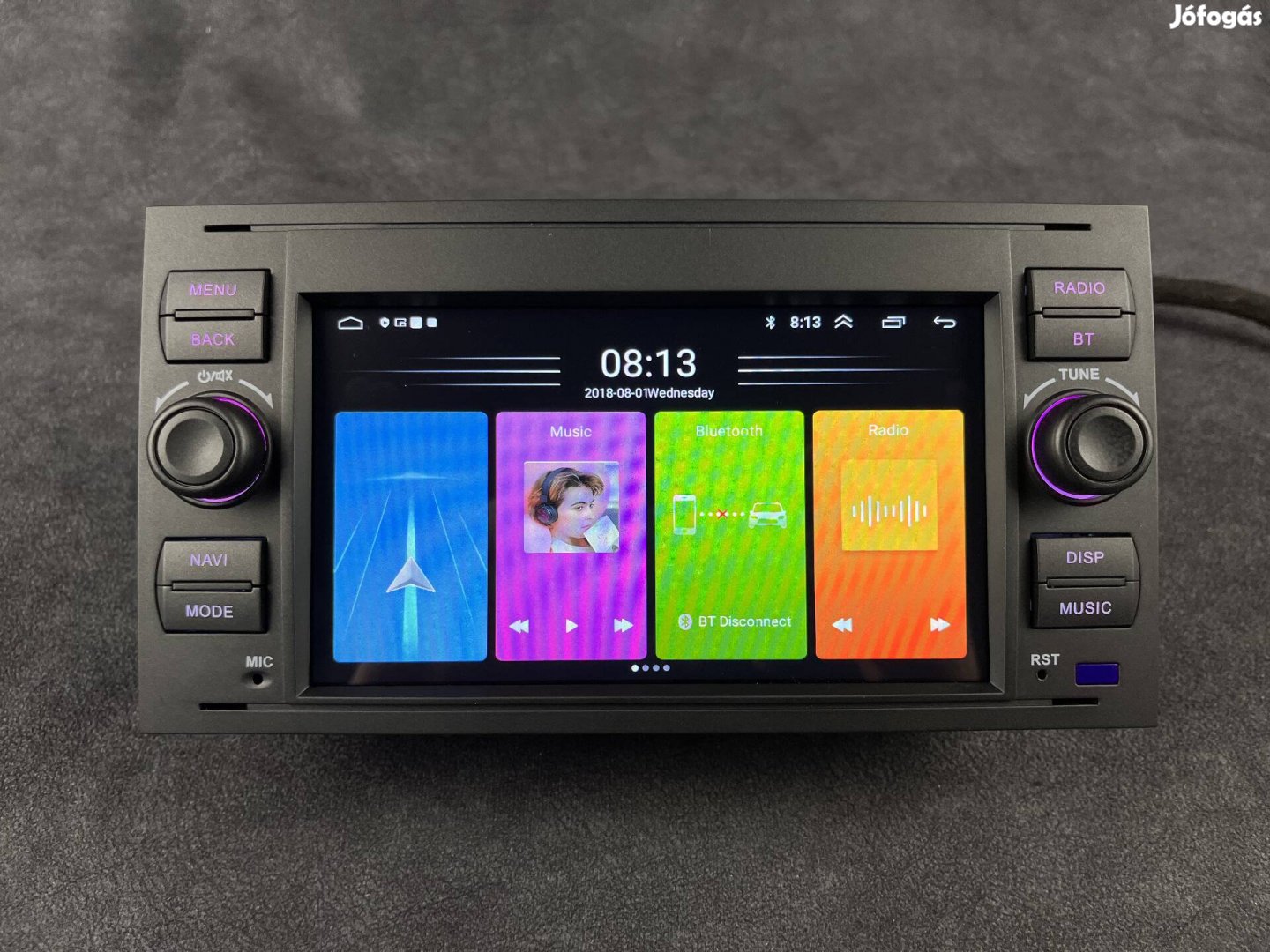 Új Ford C-Max Fekete Kocka Android Navigációs multimédia Carplay