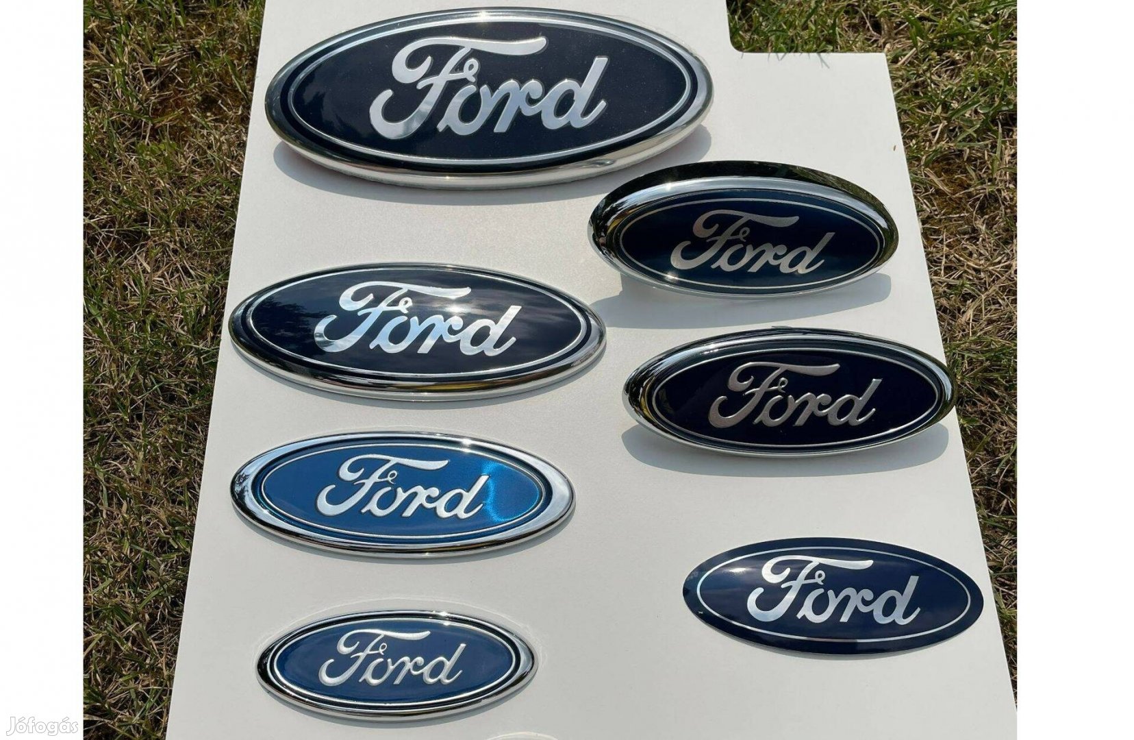Új Ford Csomagtartó Motorház Hűtőmaszk Embléma JEL Kiegészítő Felirat