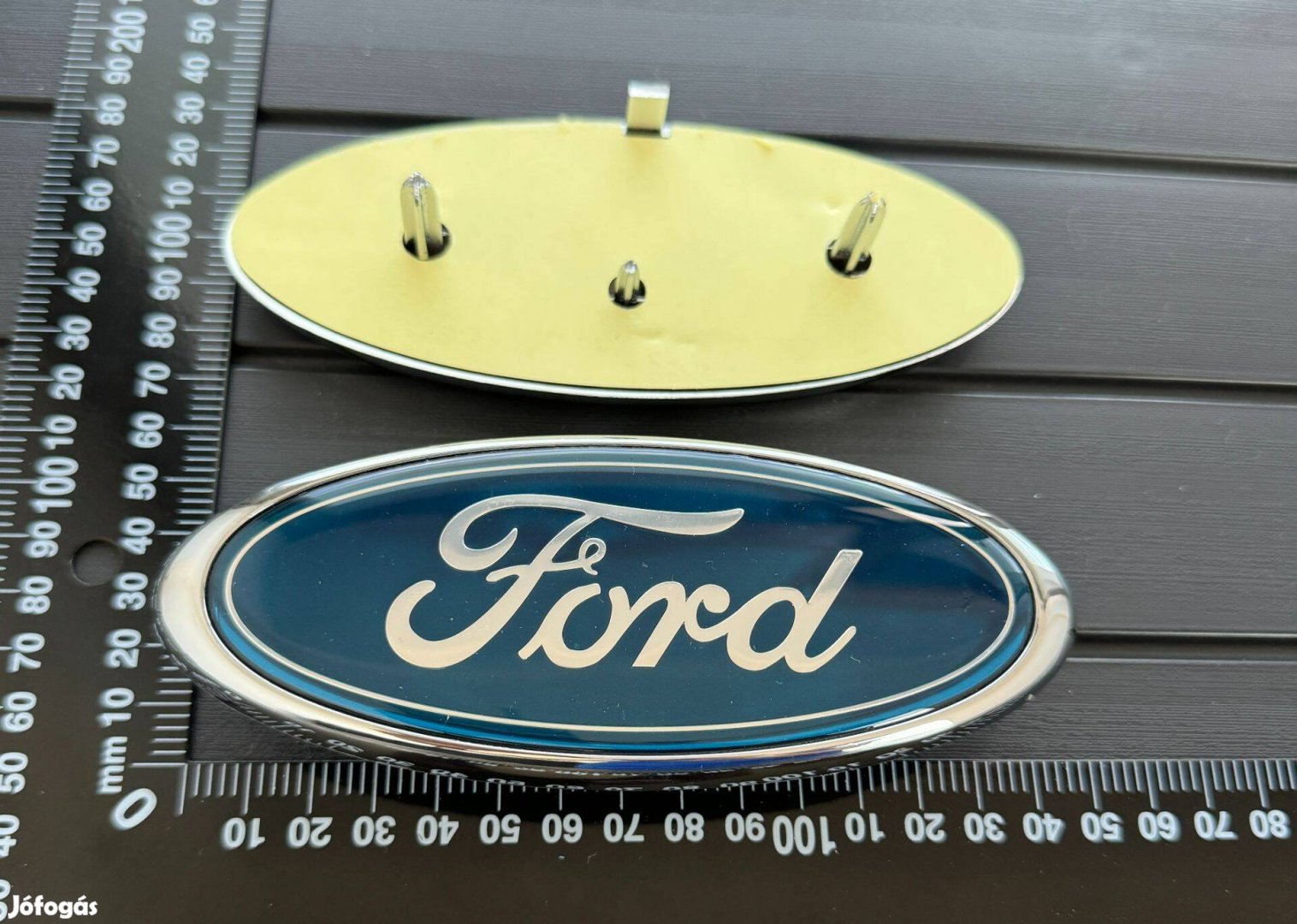 Új Ford Embléma JEL Logo Felirat Kiegészítő 145mm x 58mm