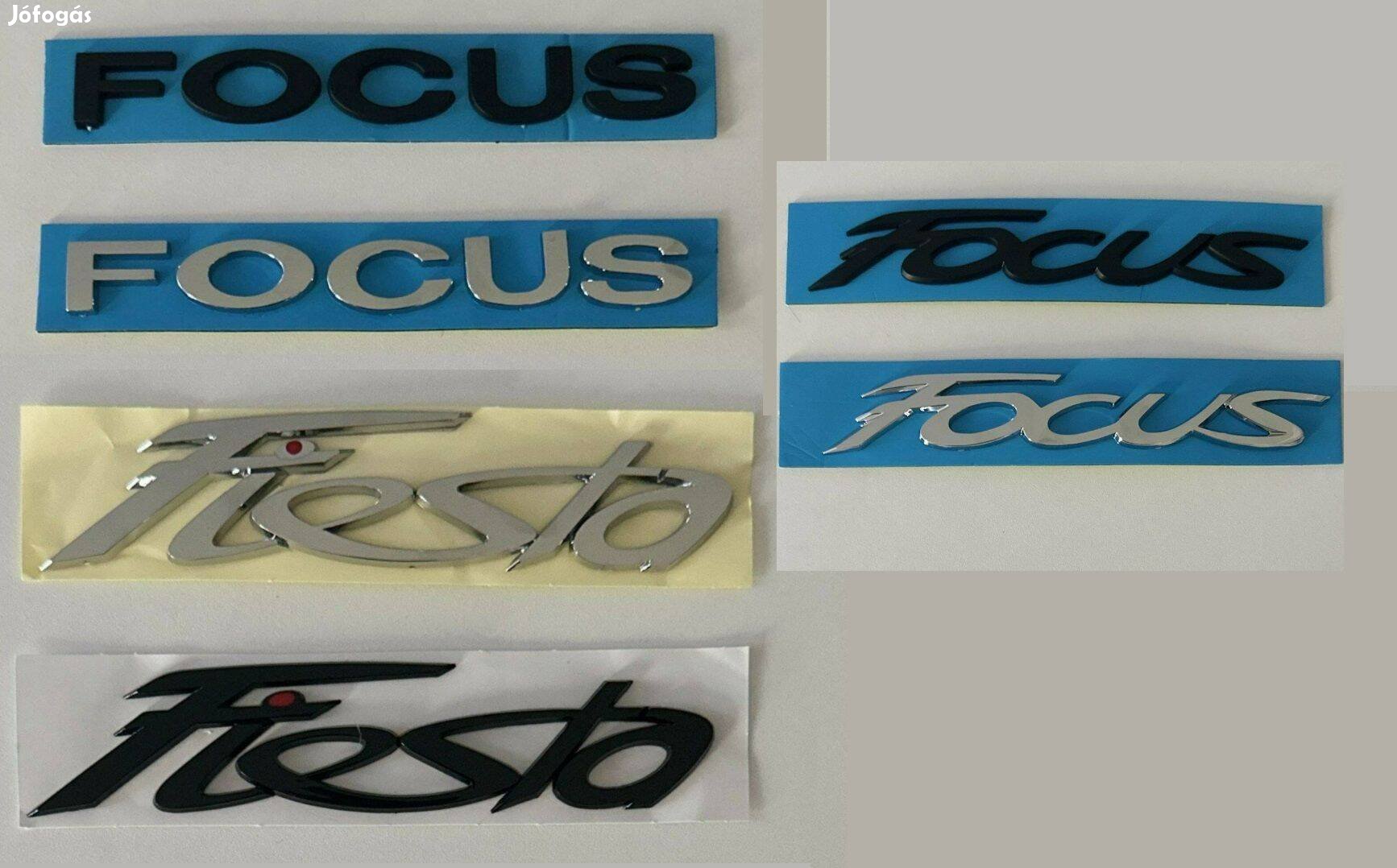 Új Ford Focus Fiesta Embléma Felirat Csomagtér Csomagtartó Kiegészítő