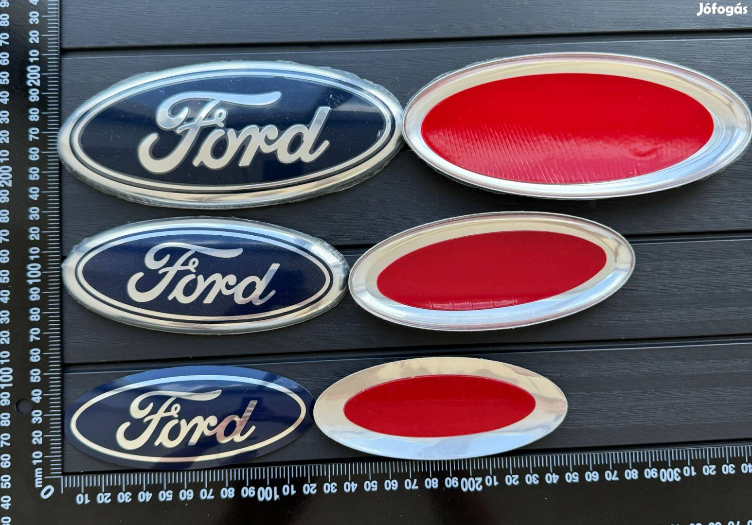 Új Ford Focus Fiesta Mondeo Transit Edge Smax S-Max CMAX embléma jel