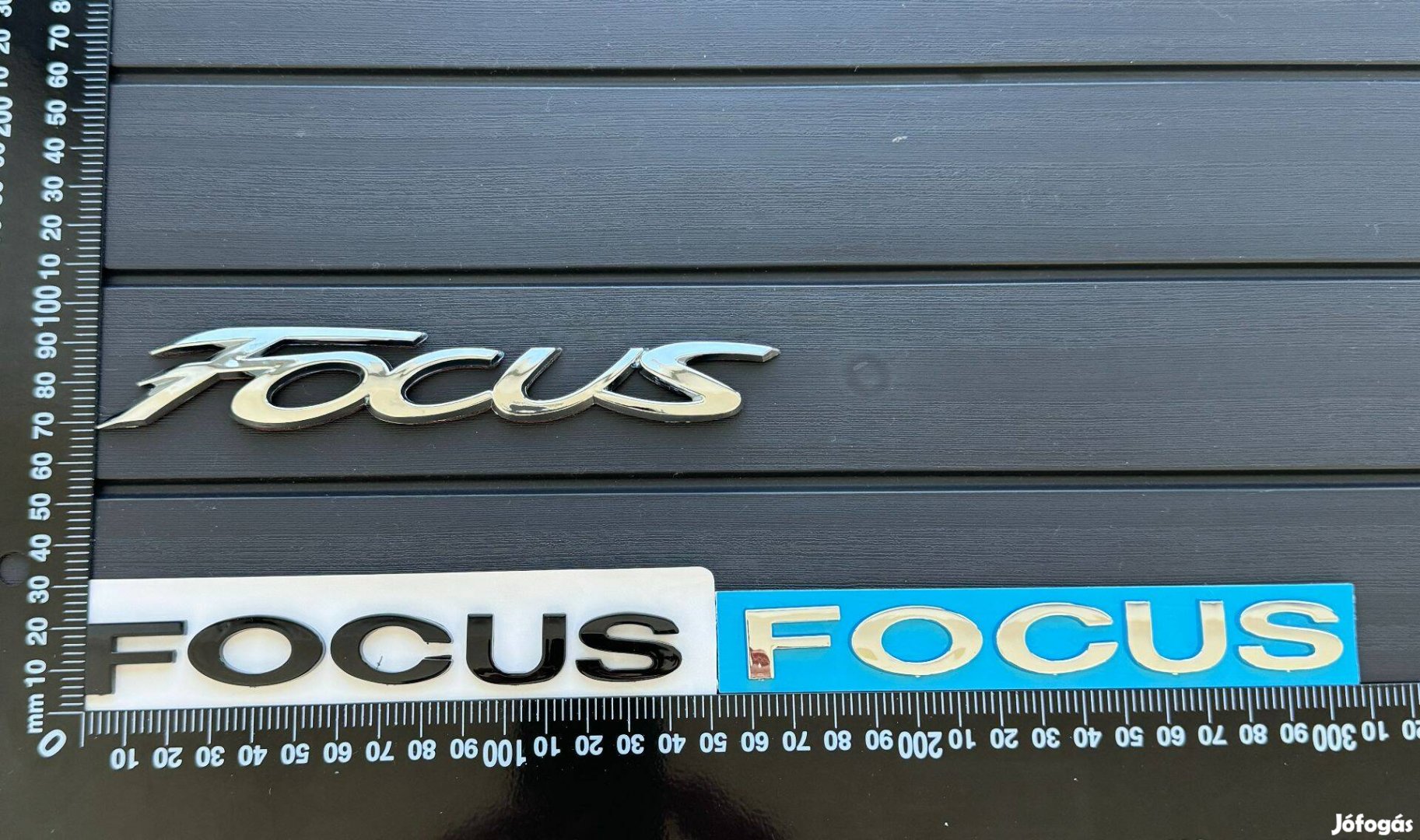 Új Ford Focus JEL Logo Embléma Felirat Kiegészítő Matrica
