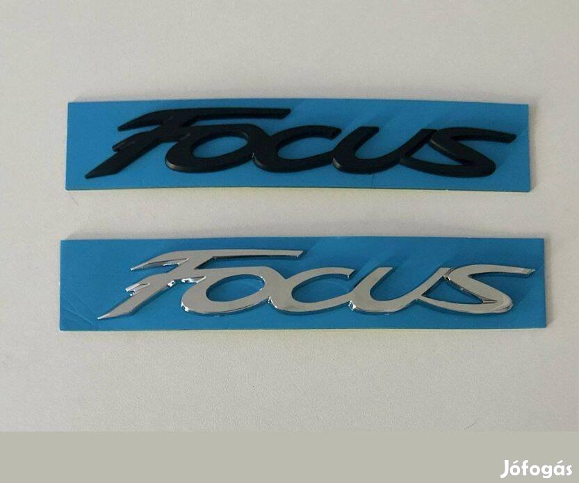Új Ford Focus felirat embléma jel logó kiegészítő csomagtartó