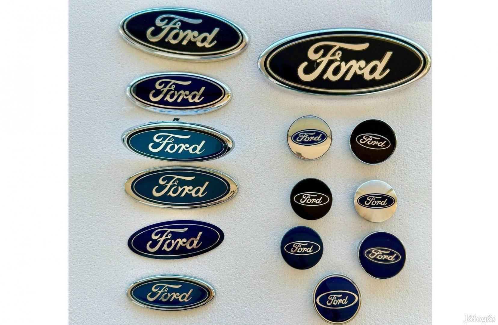 Új Ford JEL Logo Embléma Felirat Matrica Felni Alufelni Közép Kupak