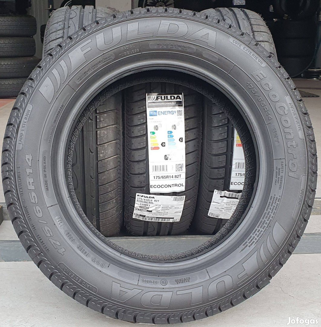 Új Fulda Ecocontrol 175/65 R14 nyári gumi 4db 2024. /G302