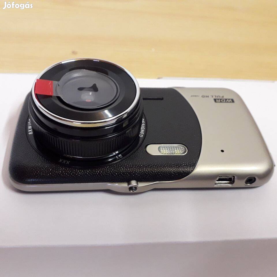 Új Fullhd 1080P autós menetrögzítő kamera + tolatókamera + LED fény