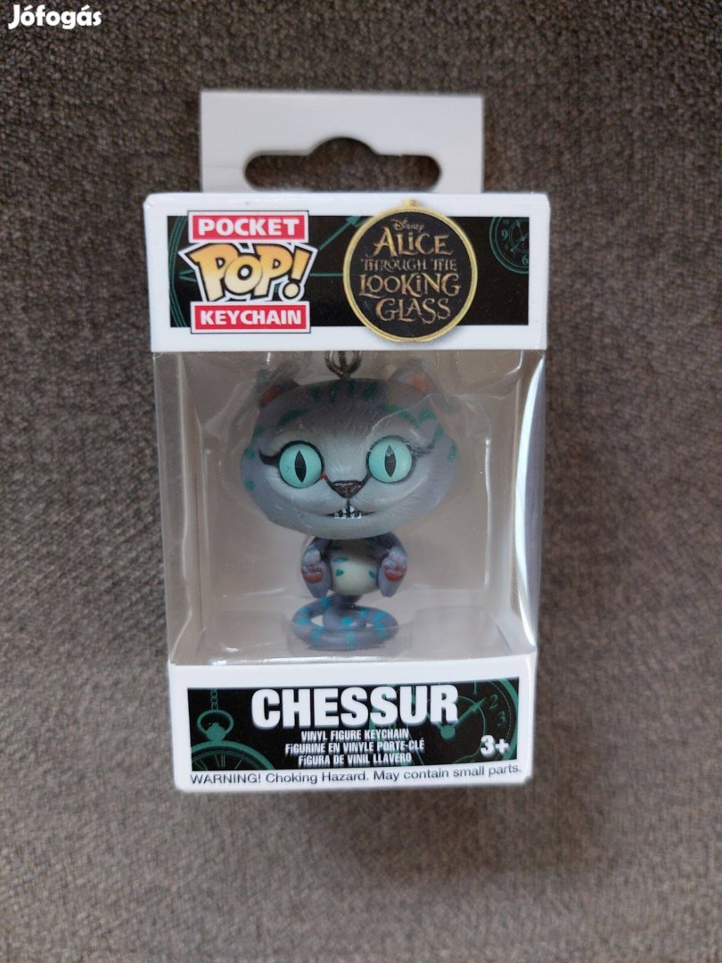 Új Funko Pop Alice Csodaországban Cheshire Nevető macska kulcstartó