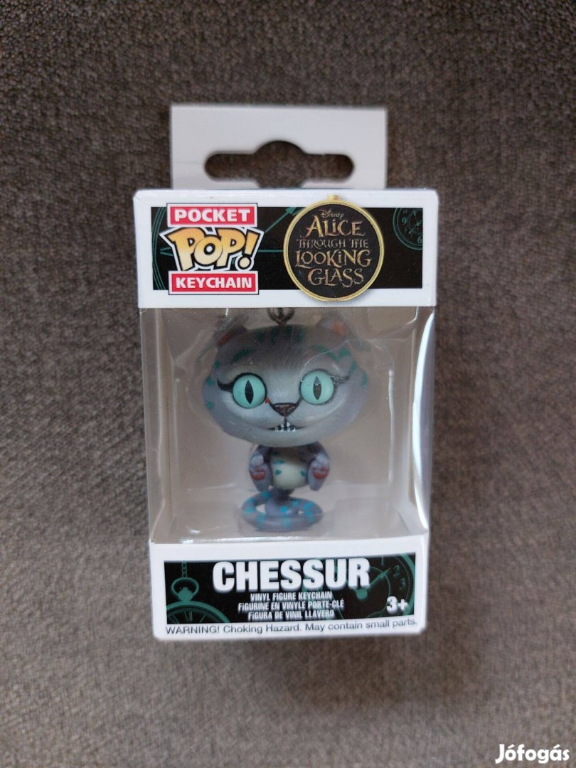 Új Funko Pop Alice Csodaországban Cheshire Nevető macska kulcstartó