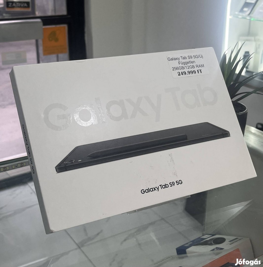 Új Galaxy Tab S9 5G 256GB 12GB RAM Független 3 hónap garancia