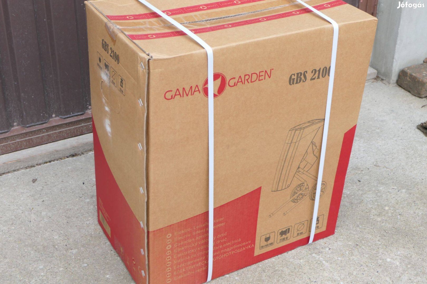 Új Gama Garden ágaprító, szecskázó gally aprító 2100W