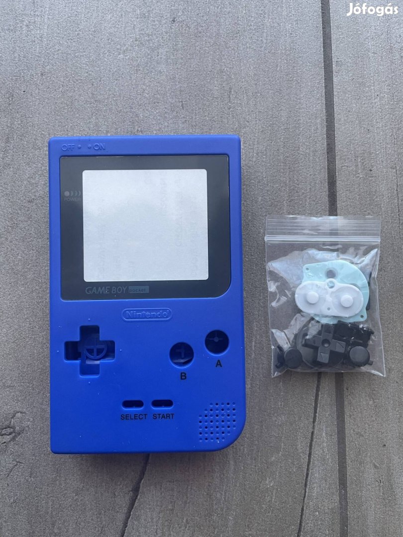 Új Game Boy Pocket retró konzol ház kiegészítőkkel