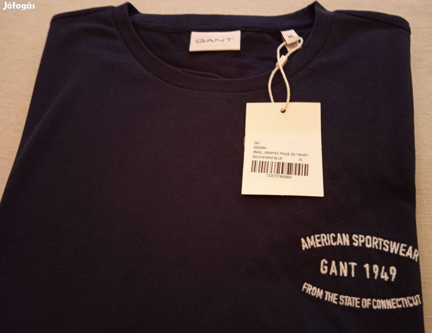 Új Gant férfi póló (XL) !