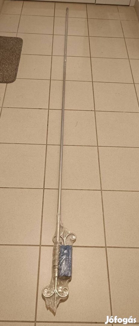 Új Gardinia fém karnis 16mm átmérő, 240 cm hosszú