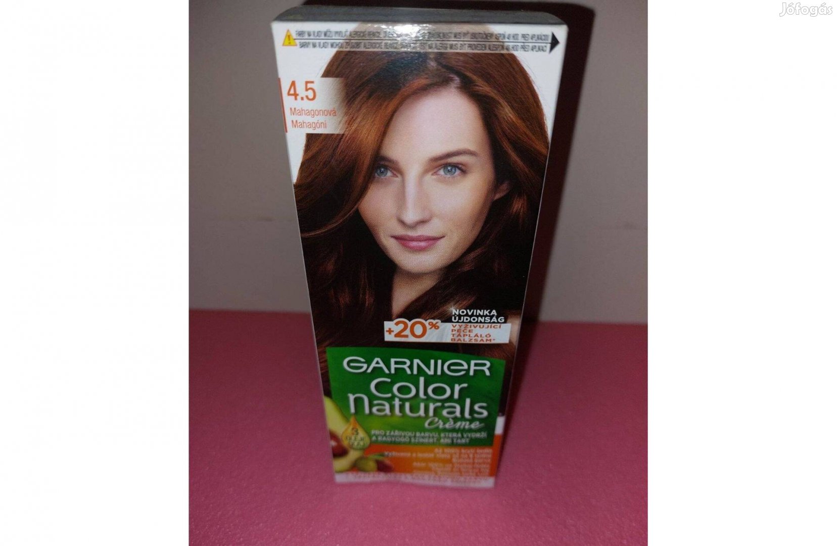 Új Garnier Color Naturals hajfesték - Mahagóni