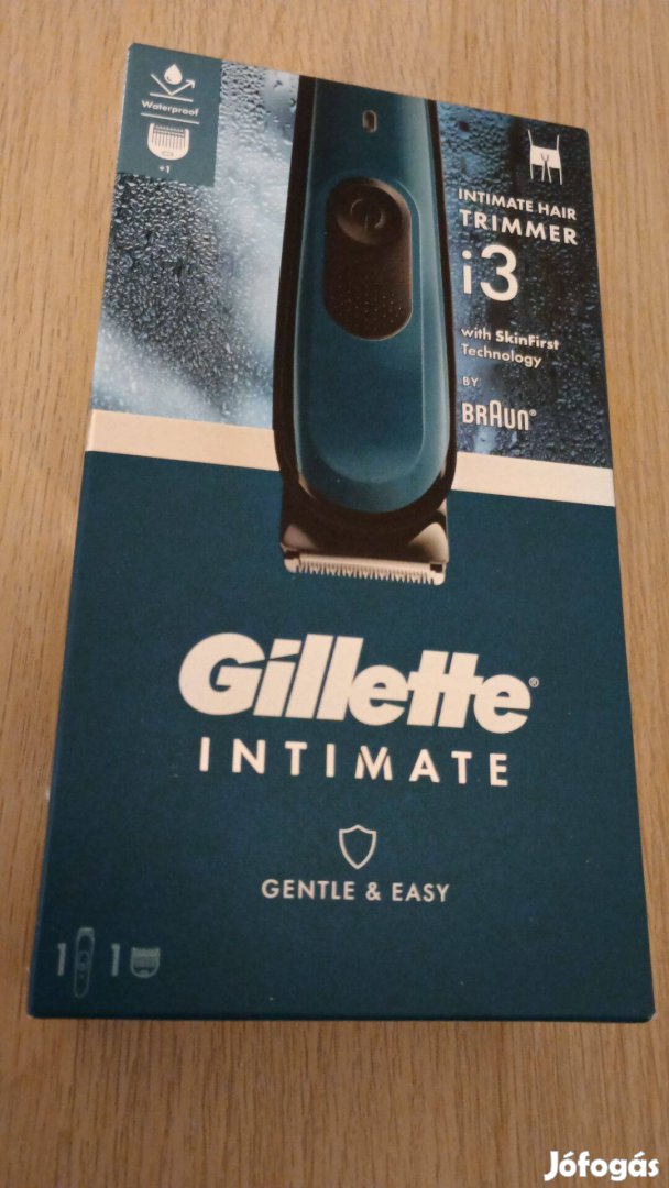 Új Gillette Intimate i3 Waterproof