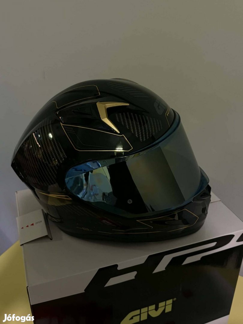 Új Givi 50.9 bukósisak Enigma feketetitánarany