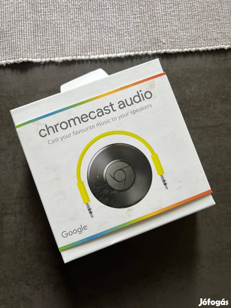 Új Google Chromecast Audio Streamer - Teljesen Új! DAC