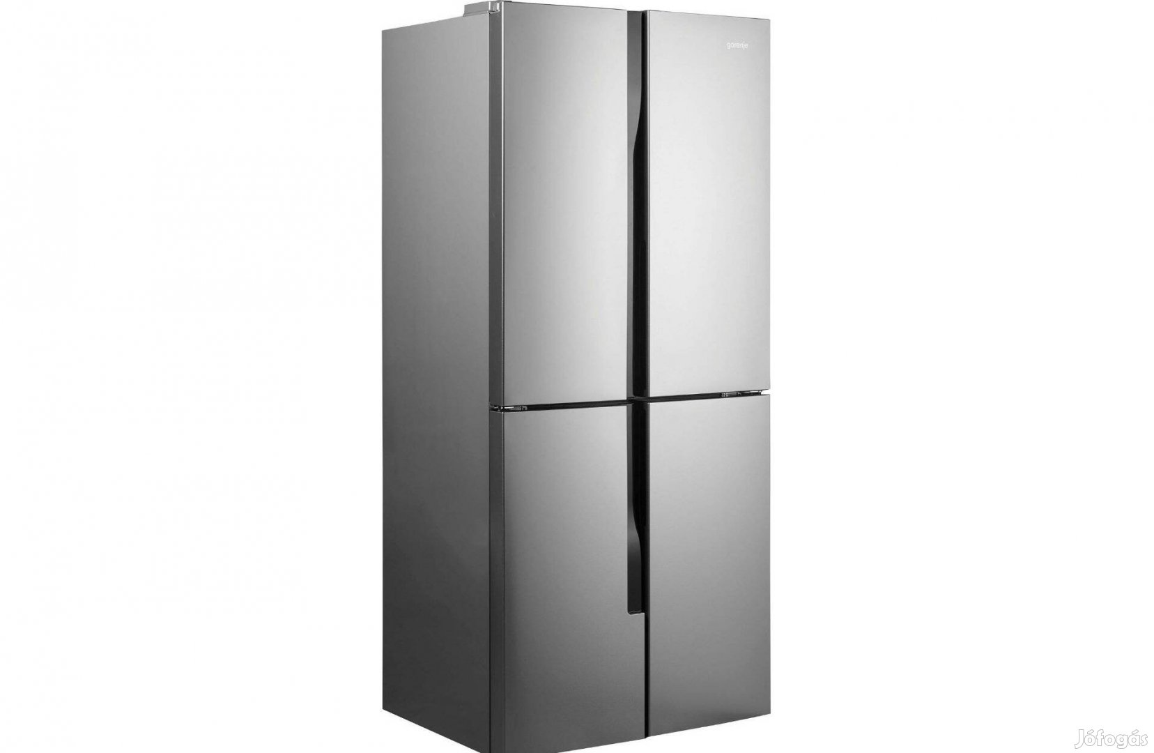 Új Gorenje hűtőszekrény, francia ajtós amerikai hűtő NRM8182MX 427l