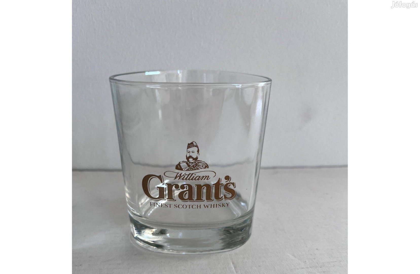 Új Grant's whiskys pohár, whisky üveg pohár