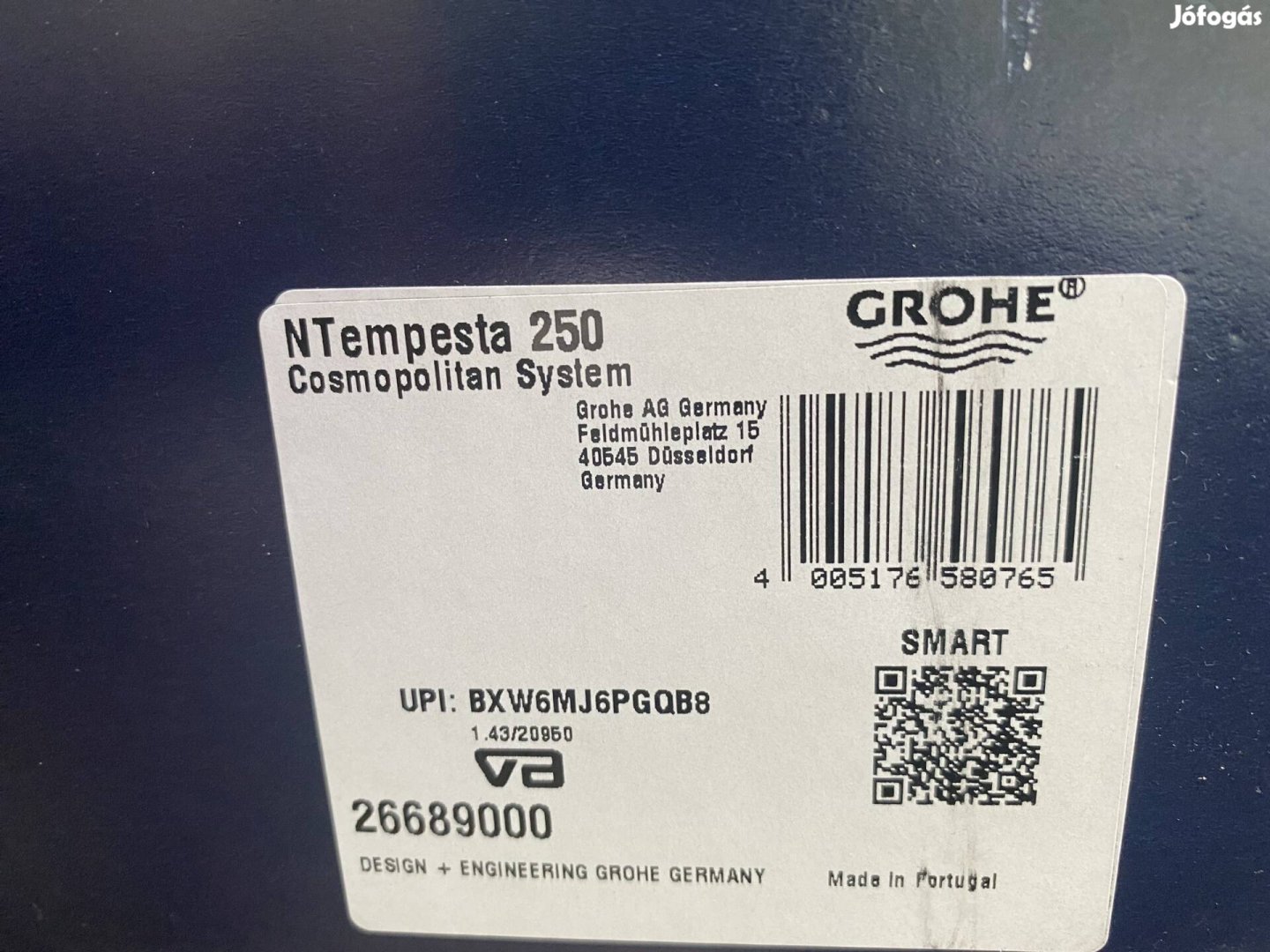 Új Grohe termosztátos zuhanyrendszer 