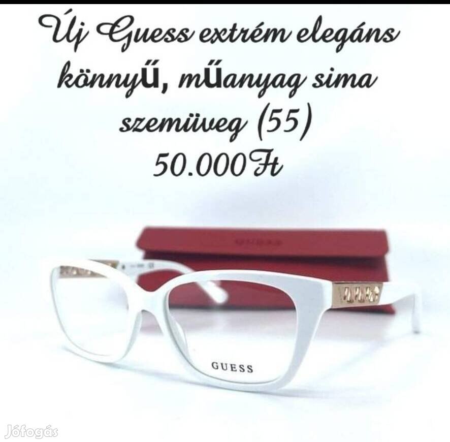 Új Guess extrém elegáns könnyű szemüvegkeret 55(M)