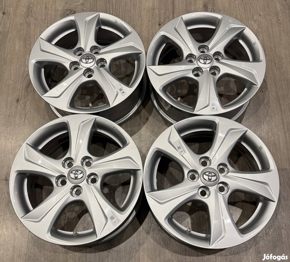 Új Gyári Toyota Yaris Alufelni  5x114.3 15x6