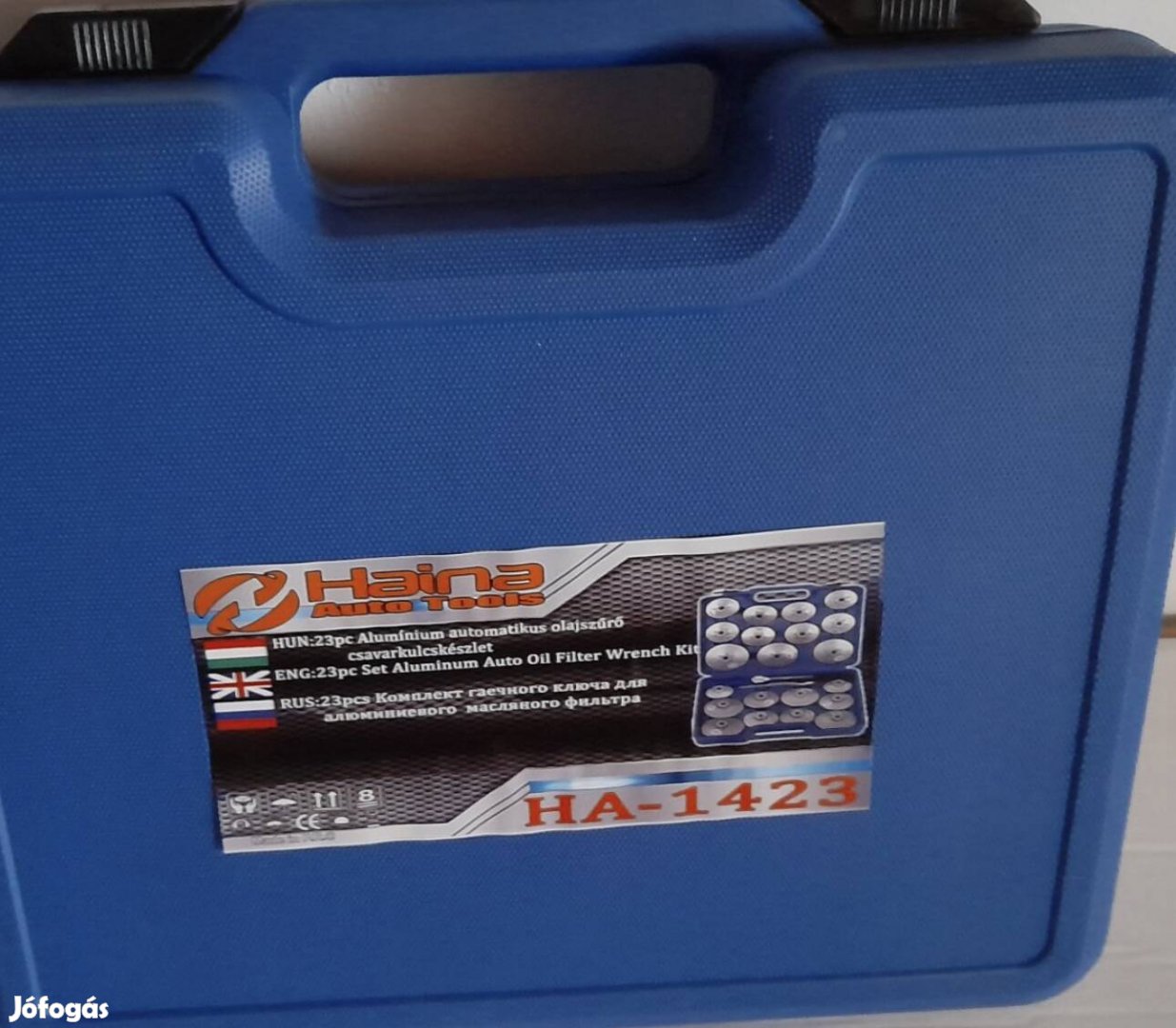 Új HA-1423 Alumínium Olajszűrő Leszedő 23 részes