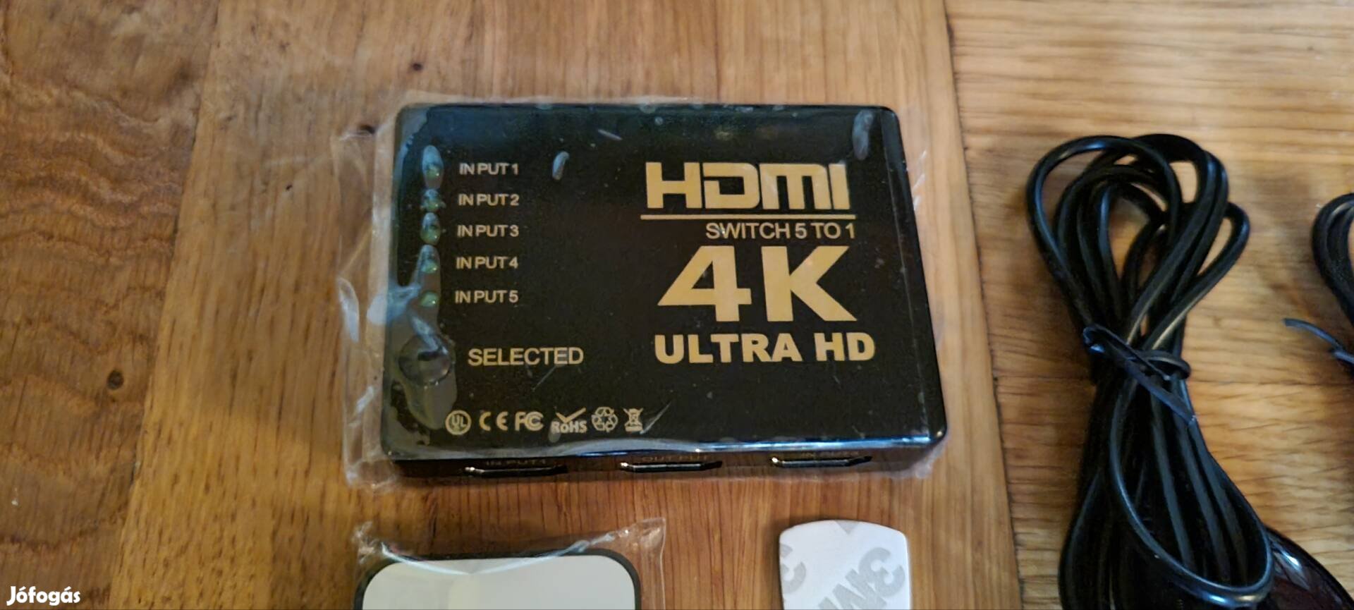 Új HDMI Switch 5to1 4K Ultra HD 