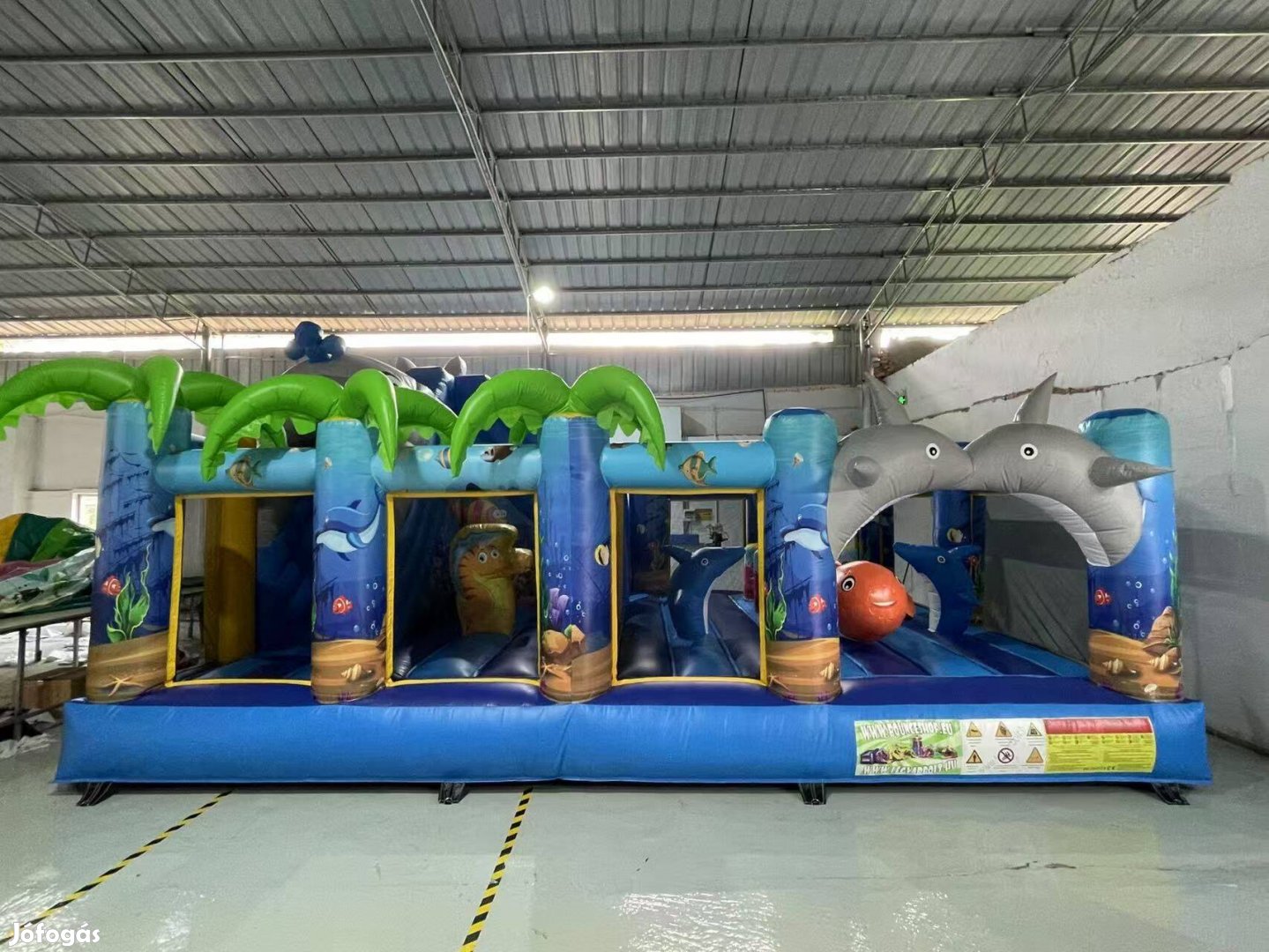 Új HJ19 Óceán park csúszdás, akadályos játékpark légvár