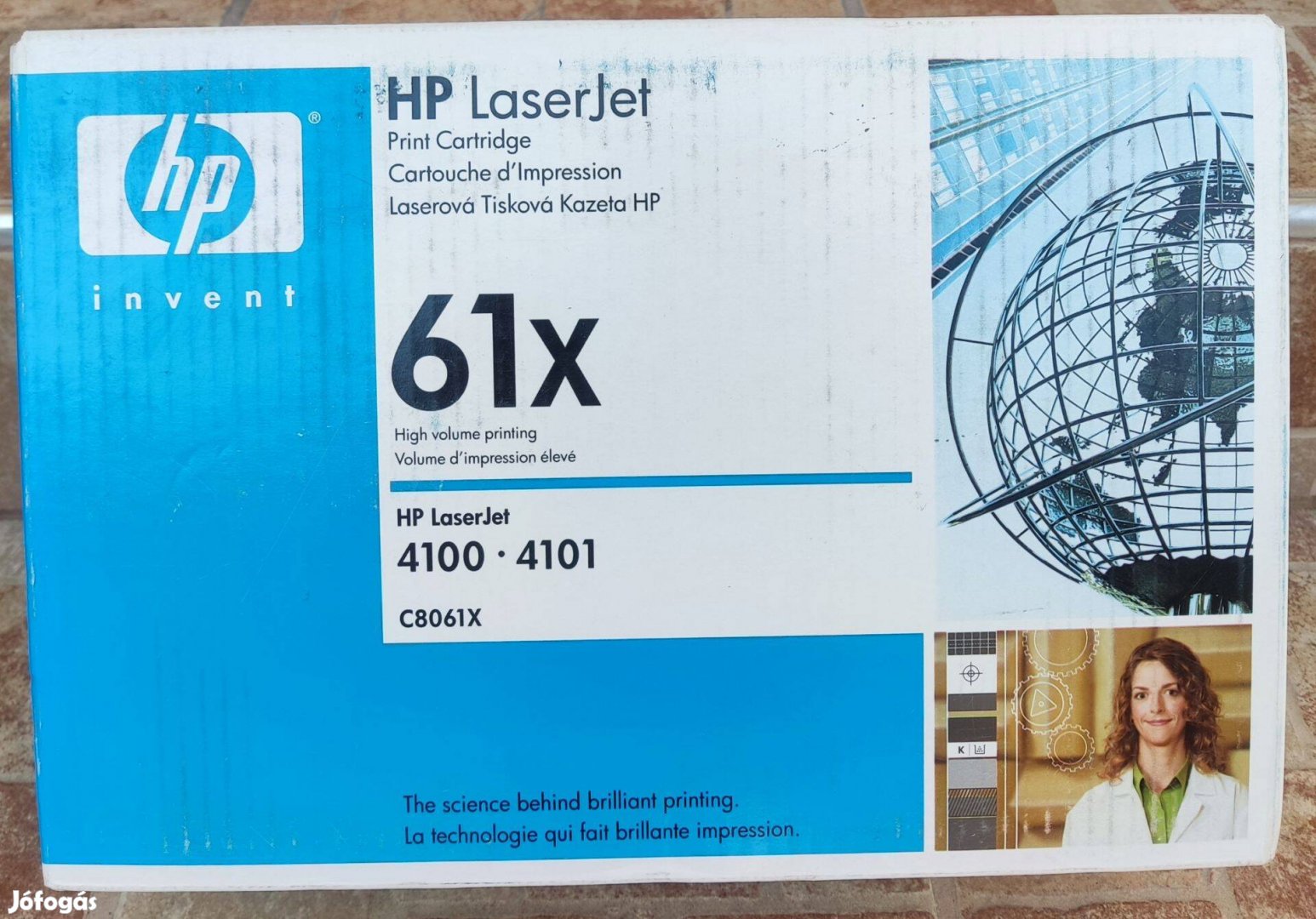 Új HP Laserjet 61X C8061X toner