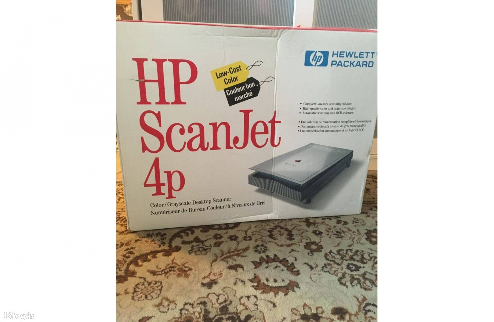 Új HP Scanjet 4P, szkenner
