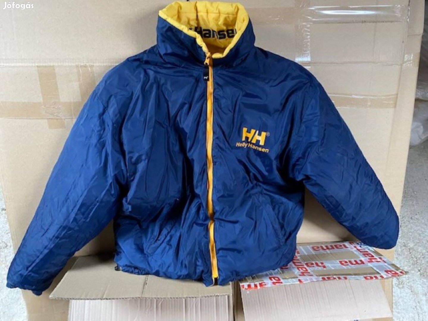 Új H&H téli dzseki(Helly Hansen)-kétoldalas