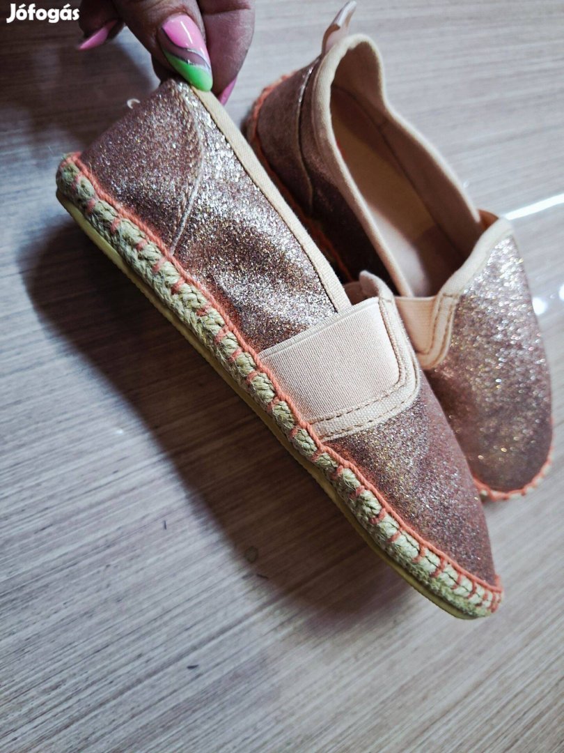 Új HM 33-as csillámos kislány tavaszi cipő