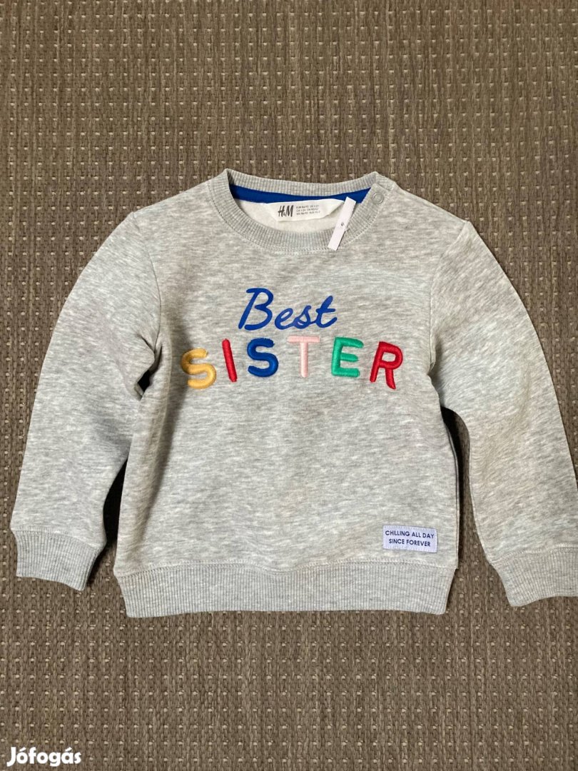 Új HM 86-92-es pulóver eladó