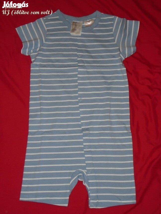 Új H&M csíkos napozó nyári pizsama 3-4 évesre (méret 104)